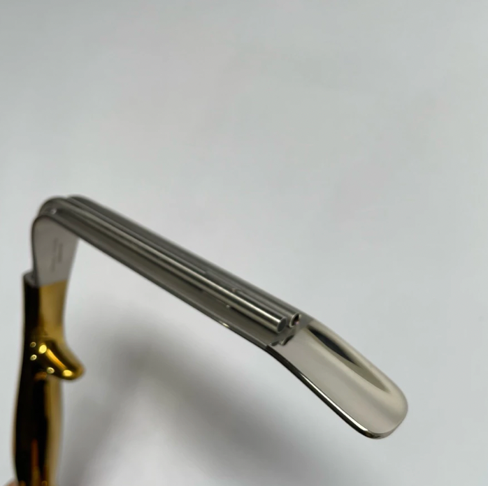 Premium Ferriera Retractor with Fiber Light and Suction German Stainless