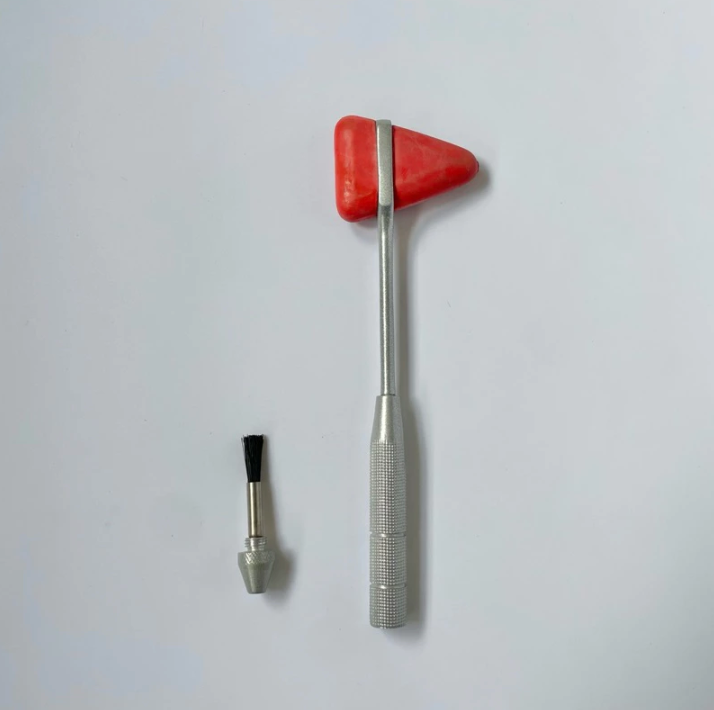 Neurological Hammer Buck Reflex With Pin and Brush