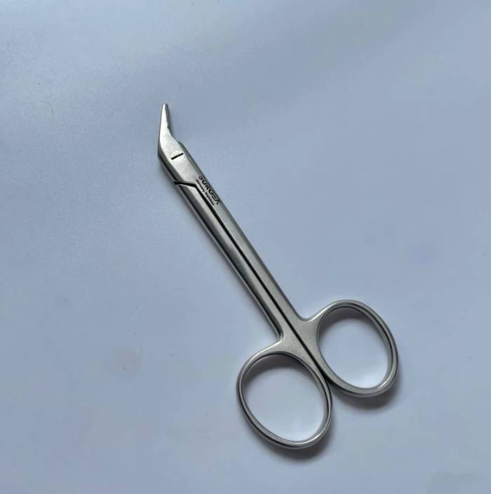 Dental Universal Crown Angled Wire Cutting Scissors
