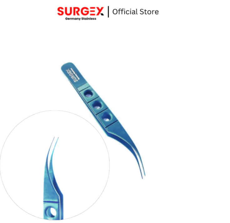 Colibi Conjunctiva Toothed Forceps Titanium