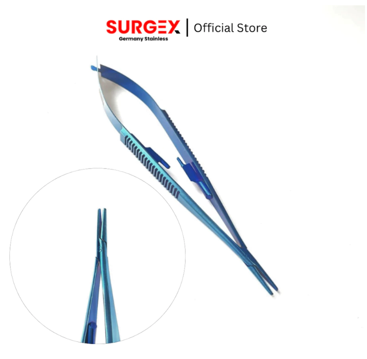 Castroviejo Needle Holder Non-Serrated Titanium