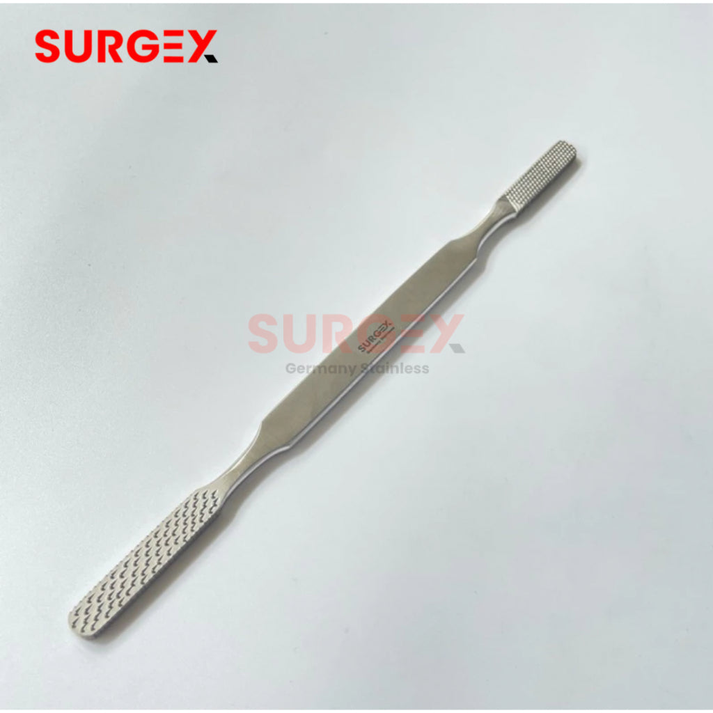 Premium Fomon Bone File and Nasal Rasp 8 1/2" German Stainless