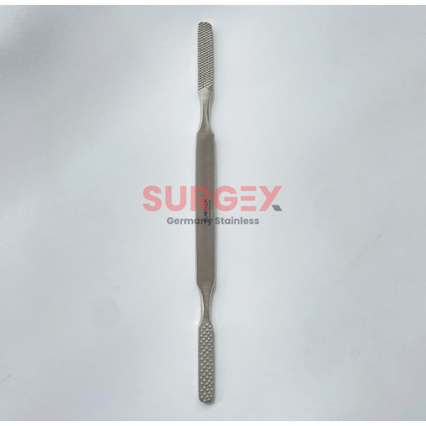 Premium Fomon Bone File and Nasal Rasp 8 1/2" German Stainless