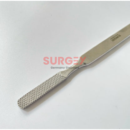 Premium Fomon Bone File and Nasal Rasp 8 1/2" German Stainless