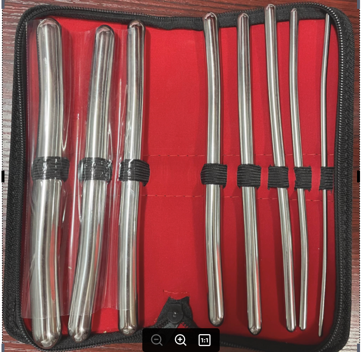 Hegar Dilator Set of 8 pcs