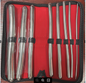 Hegar Dilator Set of 8 pcs