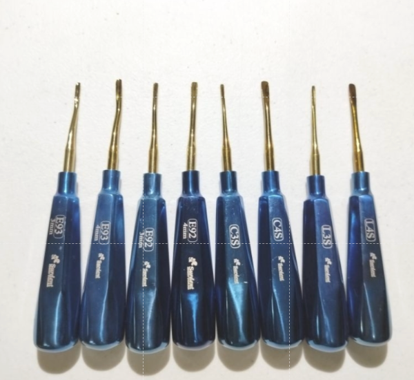 Serrated Elevator set of 8 pcs