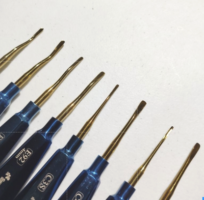 Serrated Elevator set of 8 pcs