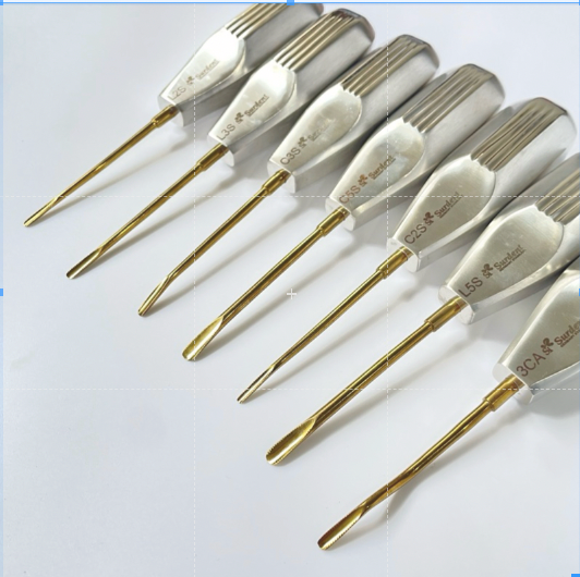 Silver Shiny Luxator Serrated Set of 7 pcs