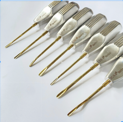 Silver Shiny Luxator Serrated Set of 7 pcs