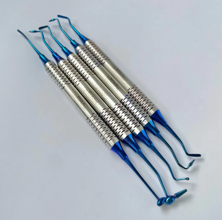 Teflon Coated Resto Instruments set of 5 pcs