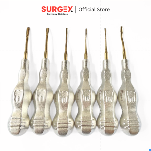 Serrated Elevator set of 8 pcs