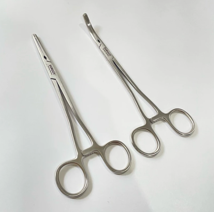 Heany-Ballentine Hysterectomy Forceps