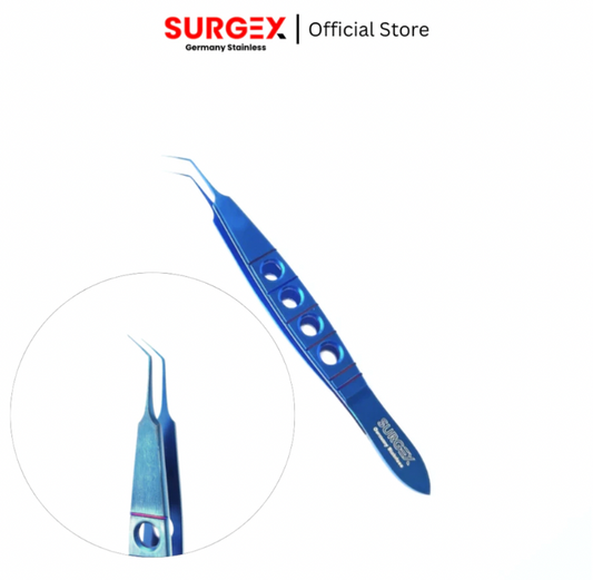 Kelman-Mcpherson Lens Forceps Non-toothed Titanium