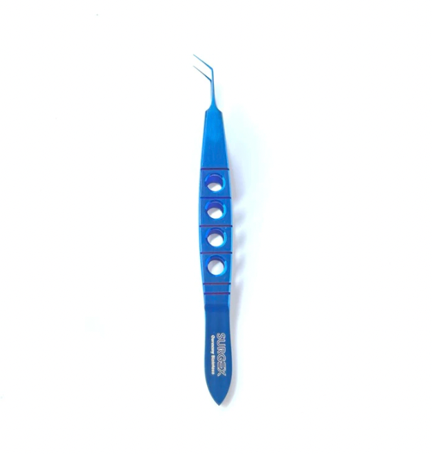 Kelman-Mcpherson Lens Forceps Non-toothed Titanium