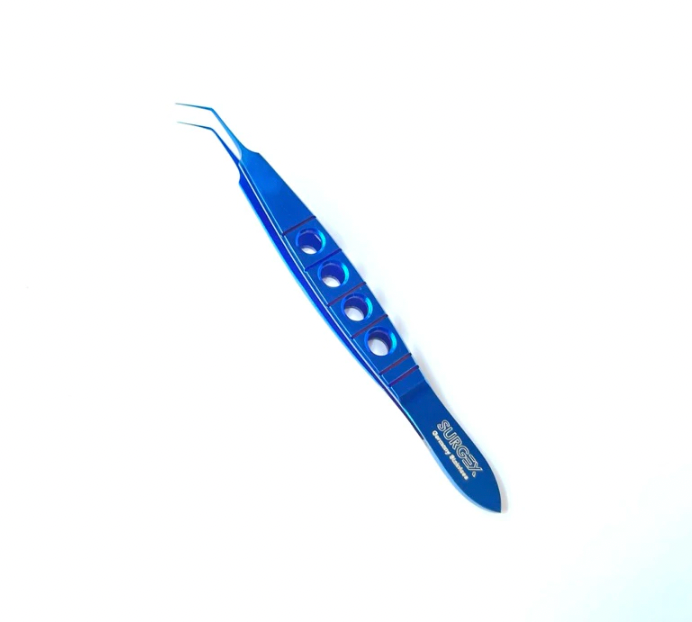 Kelman-Mcpherson Lens Forceps Non-toothed Titanium