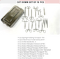 Cut Down set of 16 pcs