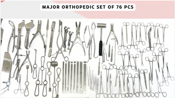 Major Orthopedic set of 76 pcs – SURGEX INSTRUMENTS