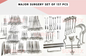 Major Surgery set of 137 pcs