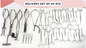 Delivery set of 44 pcs