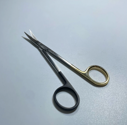 Premium Kelly Scissor, One Blade Serrated SuperCut Tc German Stainless