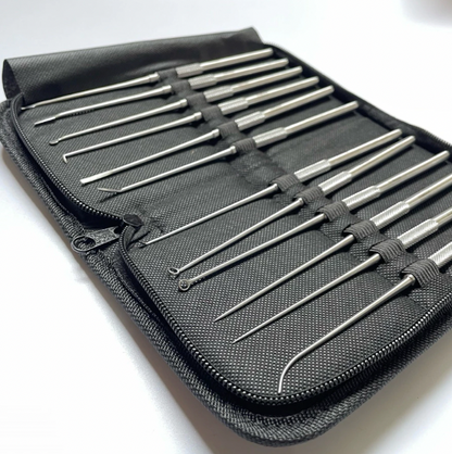 Premium Tympanoplasty Set With Case - Consisting of 12 Instruments German Stainless