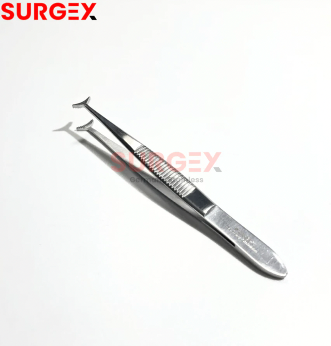 Premium Green Fixation Forceps German Stainless