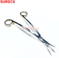 Premium Dean Gum Scissors Double Curve German Stainless