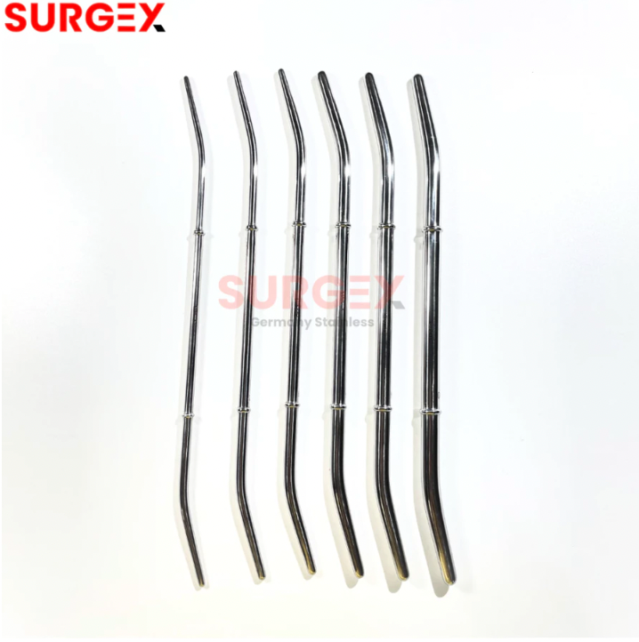 Premium Hank Uterine Dilator Set of 6 Pcs German Stainless