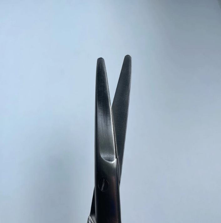 Premium Mayo Scissors One Blade Serrated SuperCut German Stainless