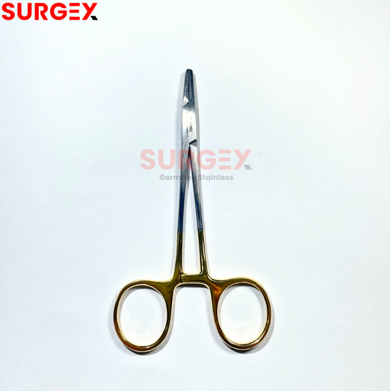 Premium Gubisch Needle Holder Tc Gold German Stainless