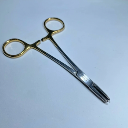 Premium Gubisch Needle Holder Tc Gold German Stainless