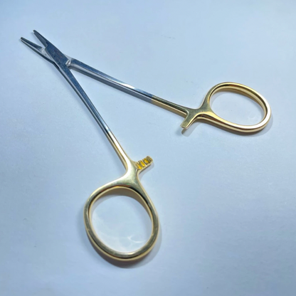 Premium Nagata Needle Holder Gold German Stainless