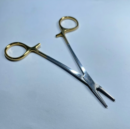 Premium Nagata Needle Holder Gold German Stainless