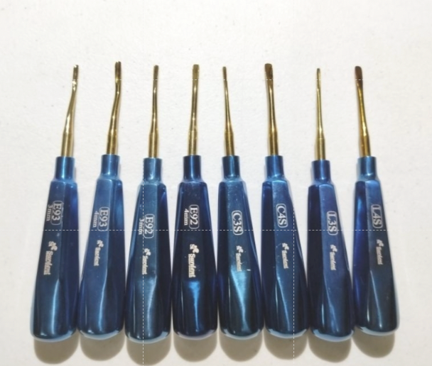 Serrated Elevator set of 8 pcs