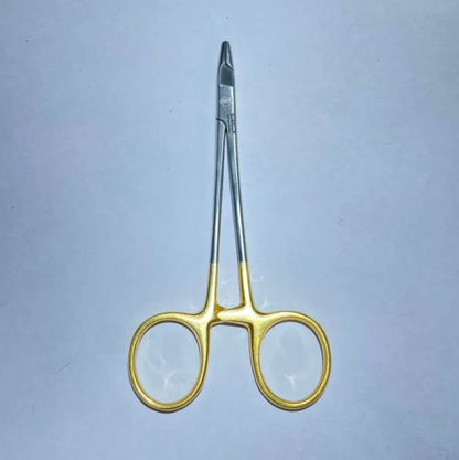 Olsen-mayo Hegar Needle Holder Gold Handle 7.5''