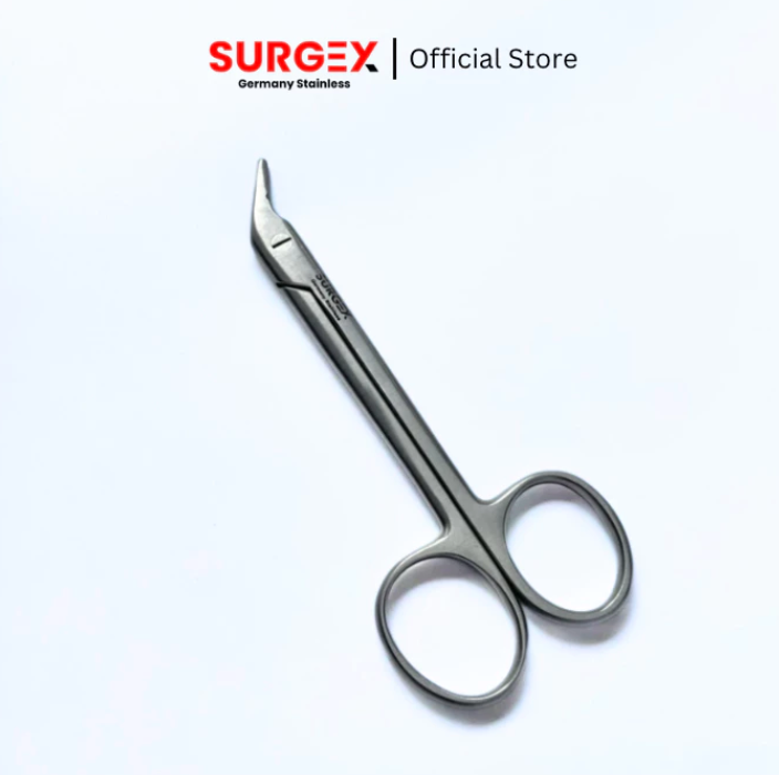 Dental Universal Crown Angled Wire Cutting Scissors
