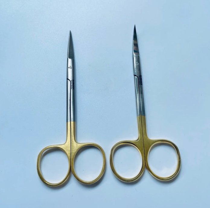 Iris Scissor Gold Handle