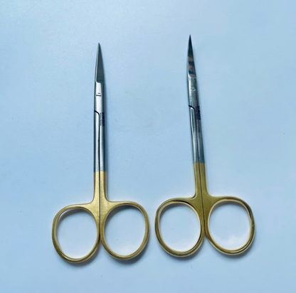 Iris Scissor Gold Handle