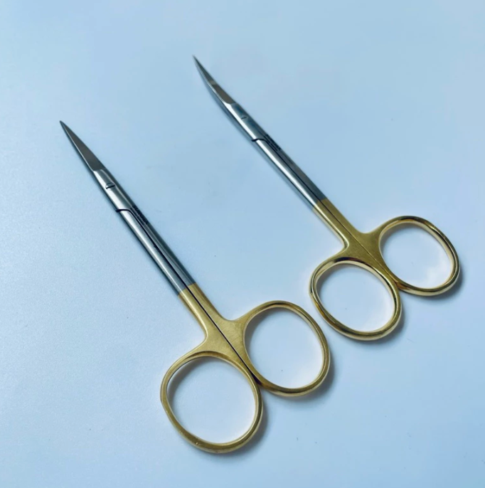 Iris Scissor Gold Handle