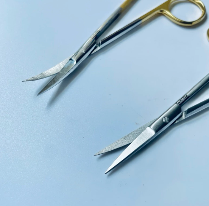 Iris Scissor Gold Handle