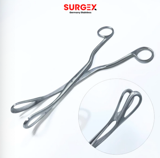Tongue Clamp Forceps