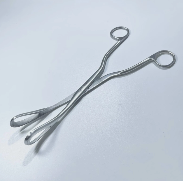 Tongue Clamp Forceps