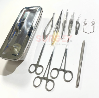 Premium Opthalmic Set of 11 Pcs GermanStainless